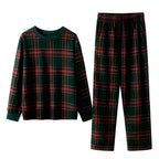 Holiday Family Plaid Matching Pajamas Set