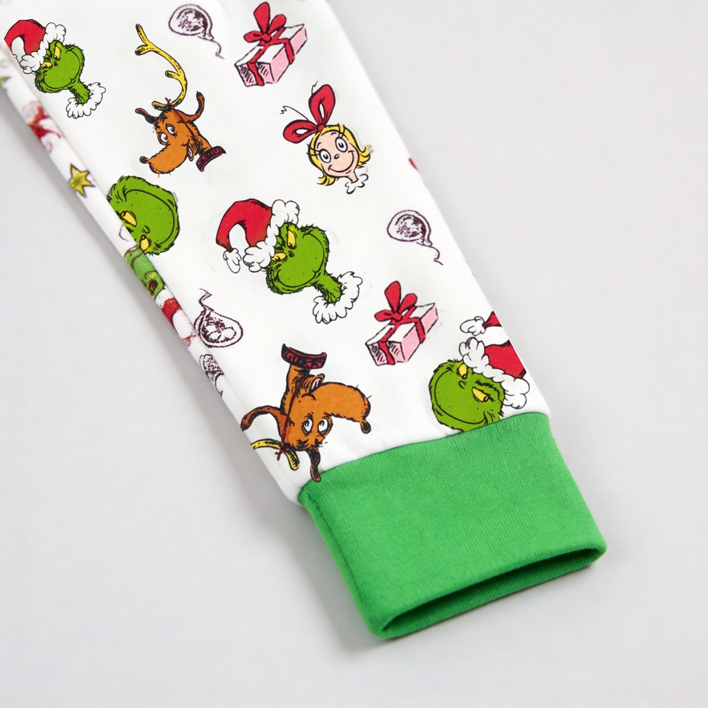 Merry Whatever Grinch Family Pajamas