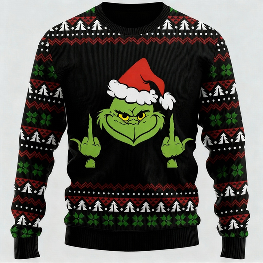 Quirky, Cozy & Festive: The Wacky Cartoon Print Christmas Jumper