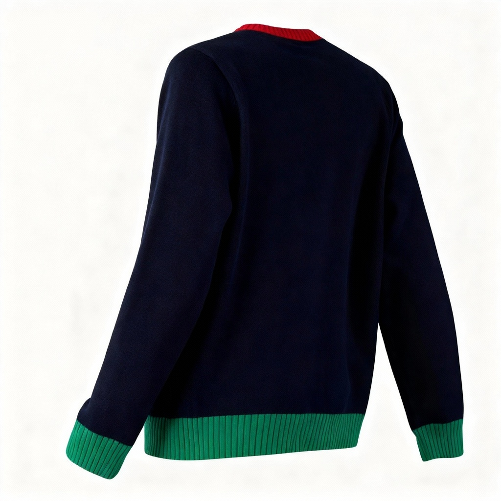 Snowman Print Holiday Sweater - Intentional Festive Quirk