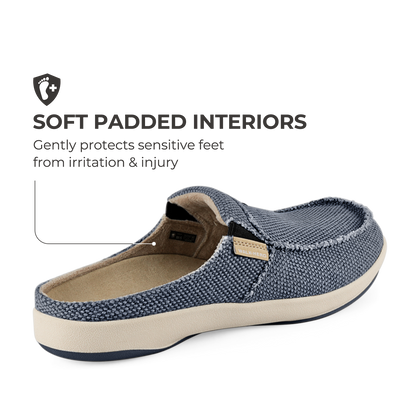 Men's Canvas Arch Support Slippers