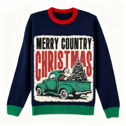 Zero Shame, All Game: Pattern Print Ugly Christmas Sweater
