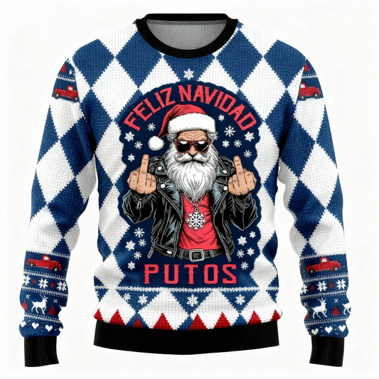 Ugly Christmas Sweater Party 2025 | Wacky Santa Claus Edition