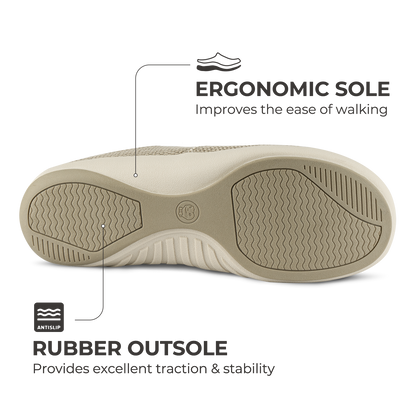 Men's Canvas Arch Support Slippers