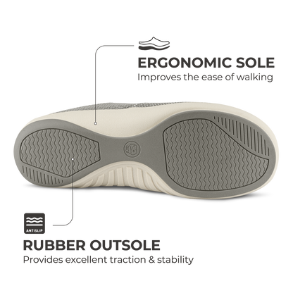 Men's Canvas Arch Support Slippers