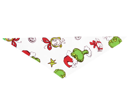 Grinchy Christmas Cartoon Family Pajamas - Green