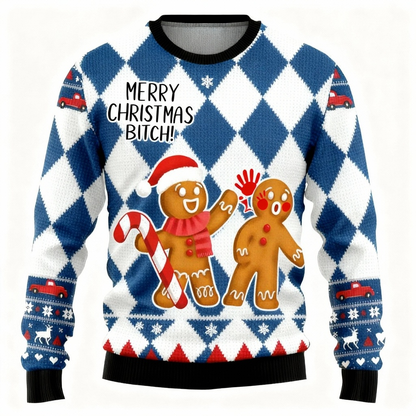 Ugly Christmas Sweater Party 2025 | Cute Cartoon Pattern Edition