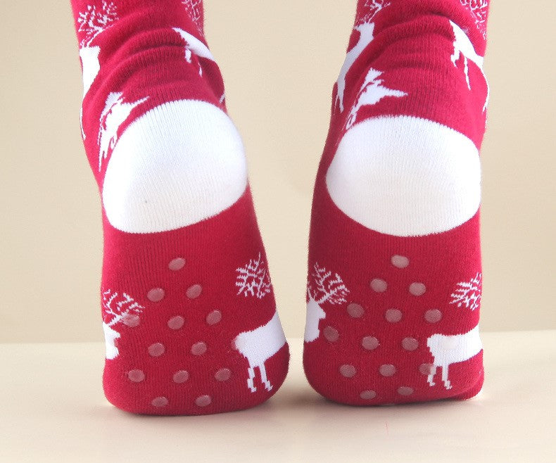 Christmas Socks Mid Calf Floor Socks