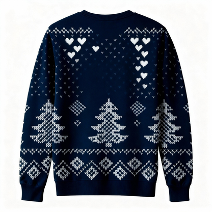 Softest Unisex Funny Xmas Pattern Sweater - Ugly Holiday Party Jumper