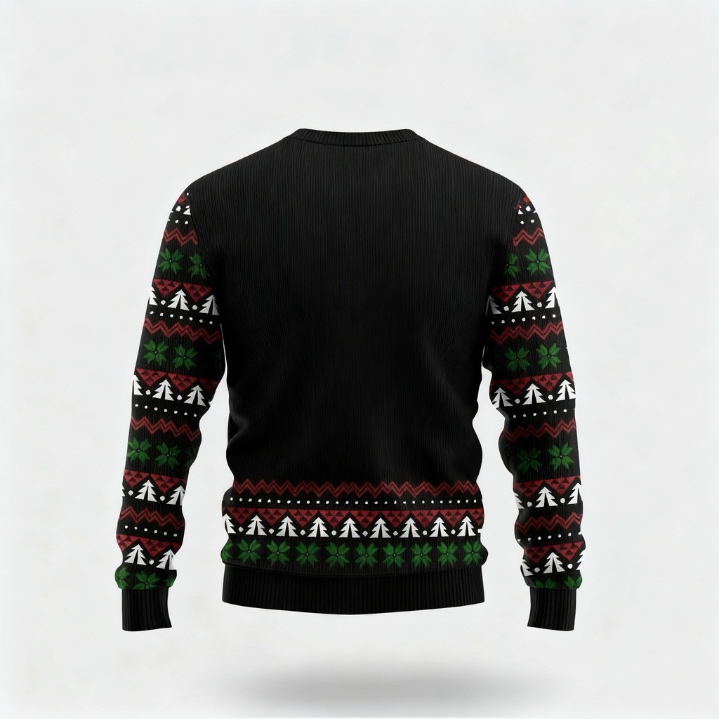 Quirky, Cozy & Festive: The Funny Cartoon Print Christmas Jumper