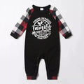 Christmas Make Memories Together 2026 Print Red & Black & Grey & White Plaid Family Matching Pajamas With Dog