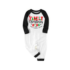 "Family Christmas 2026 Making Memories Together" Cute Christmas Elements Printed Green and Black Plaid Christmas Family Pajamas