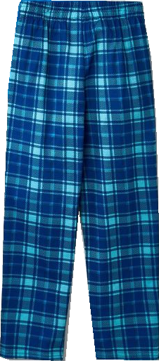 Family Hanukkah Holiday Sleepwear Blue Plaid Pajamas Set