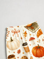 Fall Pumpkin Spice Latte, Cinnamon Rolls and Autumn Treats Print Family Pyjamas