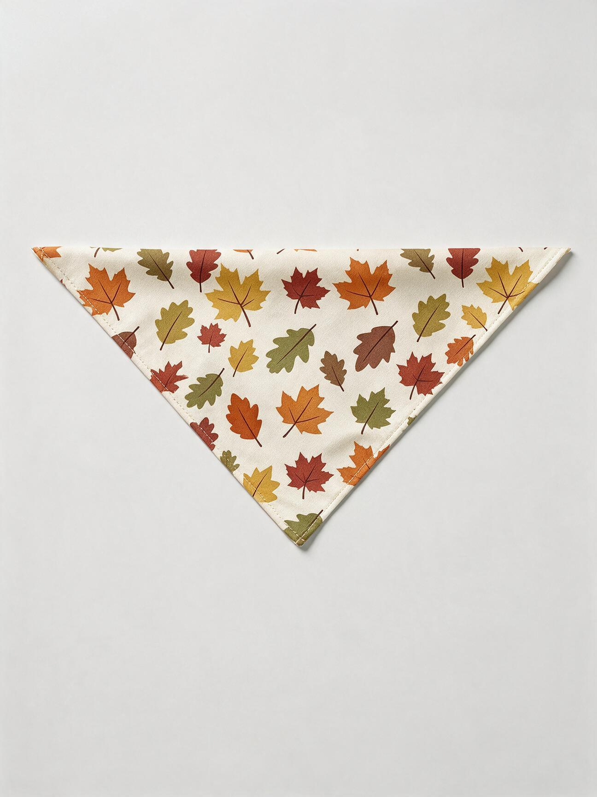 Classic Colorful Fall Maple Leaves Pattern Print Matching Family Sleepwear