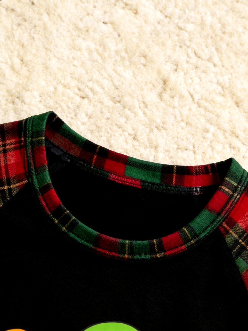 Hanging With My Gnomies Christmas Family Pajamas Red Green Tartan Plaid Bottoms