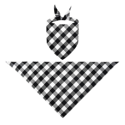 "Family Christmas 2024 Making Memories Together" Text Print Black and White Plaid Family Matching Pajamas