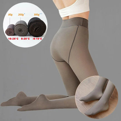 Women's Winter Warm Fleece Lined Tights Leggings