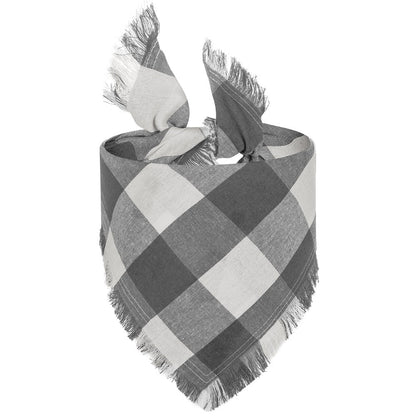 Christmas Dog Bandanas with Tassels Edges