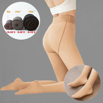 Women's Winter Warm Fleece Lined Tights Leggings