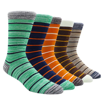 Larger Size 41-48 Casual Fashion Cotton Funny  Long Women&Men Socks Contrast Color Rainbow  Stripe