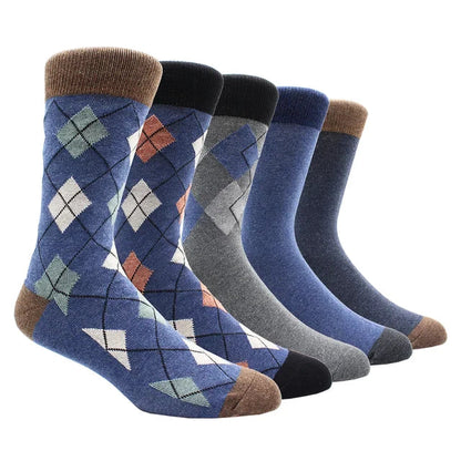 Larger Size 41-48 Casual Fashion Cotton Funny  Long Women&Men Socks Contrast Color Rainbow  Stripe