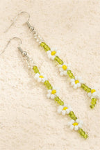 Beads Flower Earrings