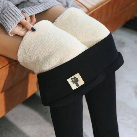 Women Plus Size Fleece Lined Leggings