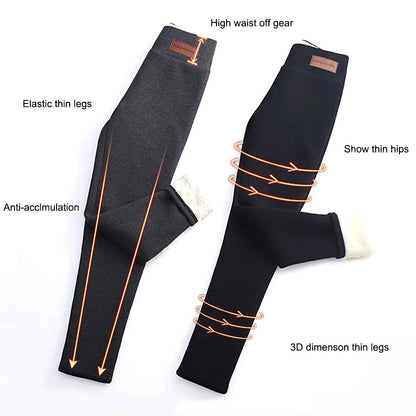 Women Plus Size Fleece Lined Leggings