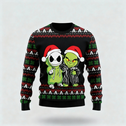 Quirky, Cozy & Festive: The Wacky Cartoon Print Christmas Jumper