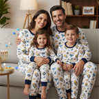 Family Hanukkah Pajamas Set-Matching Holiday Sleepwear