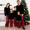 Best Christmas Gift for Families – Cute Button-Neck & Red Plaid Pants