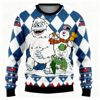 Ugly Christmas Sweater Party 2025 | Cute Yeti Edition