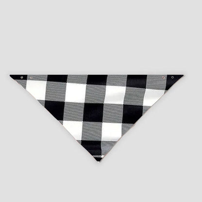 "MAKING MEMORIES TOGETHER FAMILY CHRISTMAS 2024" Text Pattern - Black Long Sleeve Top with Black And White Plaid Pants Family Matching Pajamas