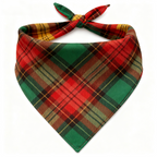 Holiday Family Green Plaid Christmas Pajamas Set