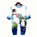 Joyful & Coordinated Satin Family Christmas Pajamas Set