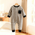 Family Button-Up Plaid Pajamas Set