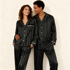 Elegant Satin Pajama Set for Couple