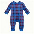 Family Christmas PJ Set – Classic Button Shirt & Tartan Sleep Pants