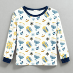 Family Hanukkah Pajamas Set-Matching Holiday Sleepwear