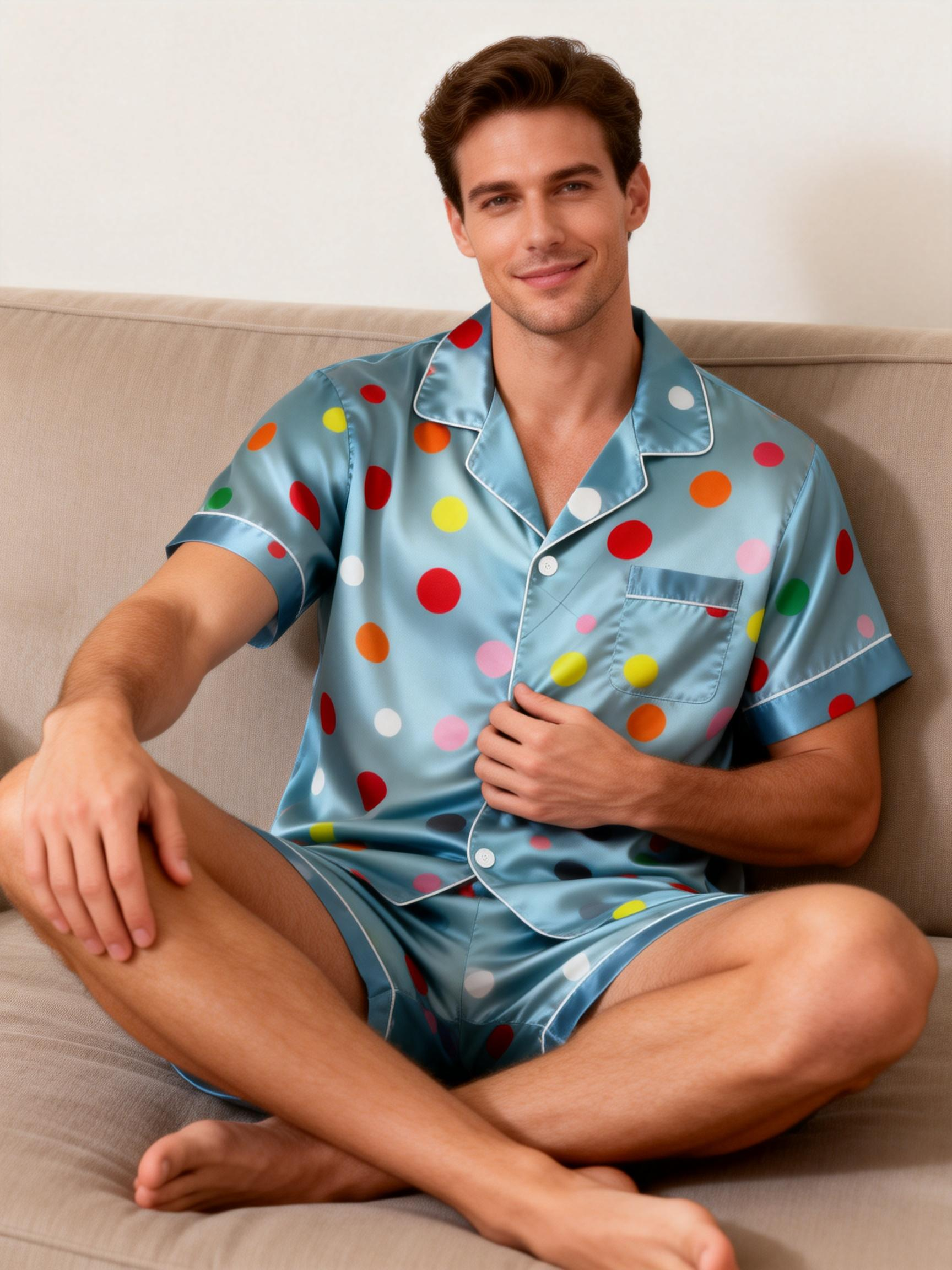 Share the Comfort: Women Satin Pajamas Set