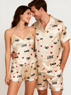 Fashionable Bedtime Attire: Satin Pajamas for Women