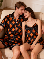 Best-Selling Men Classic Satin Pajamas