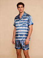 Smooth Silky Satin Pajamas for Couples ¨C Breathable & Soft