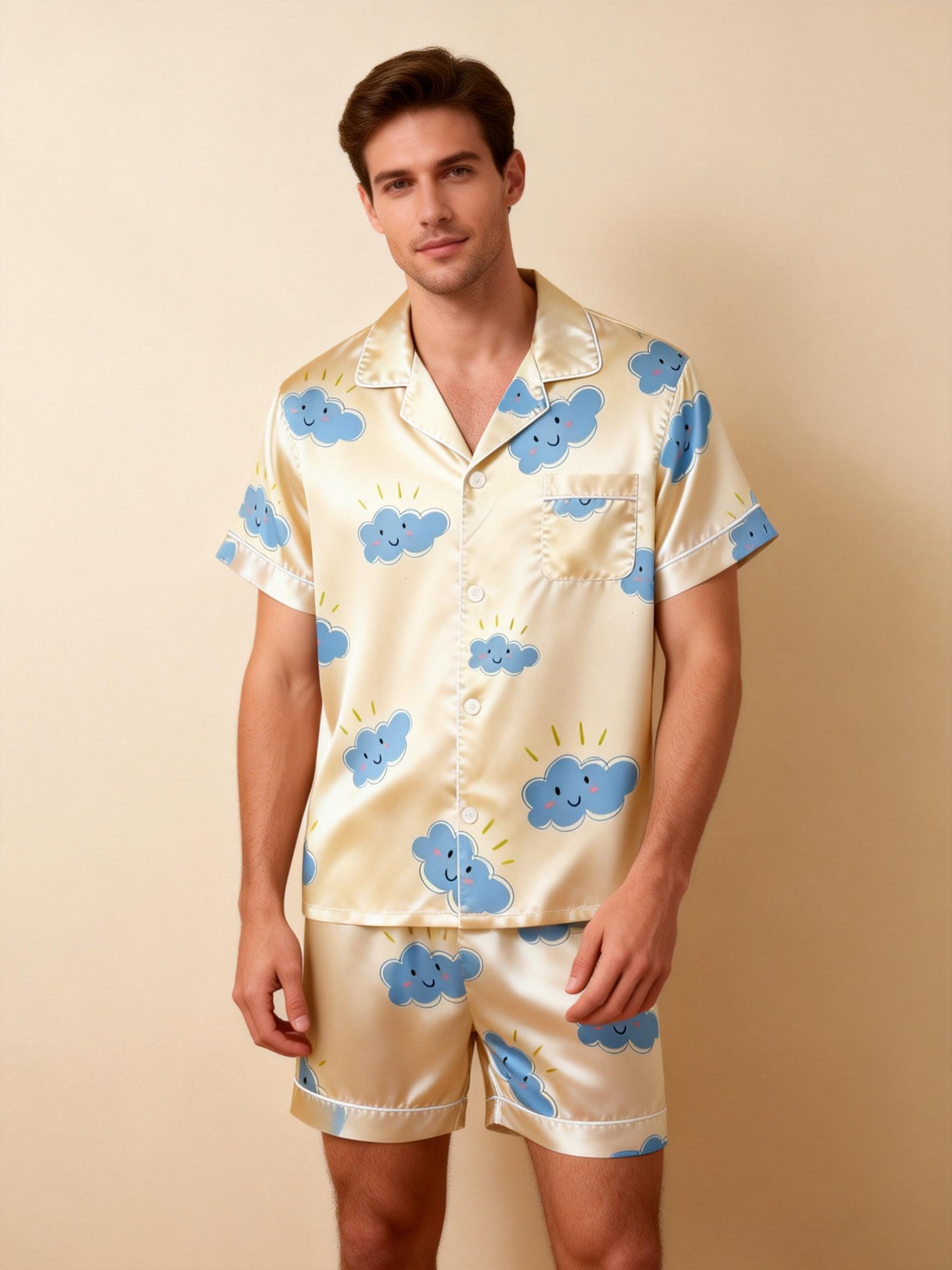 Silky Satin Sleep Set for Couples ¨C Ideal for Summer Nights