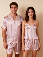 Silky Satin Pajamas for Couples ¨C Light & Breathable