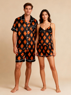 Best-Selling Couple Classic Satin Pajamas