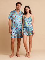 Share the Comfort: Women Satin Pajamas Set
