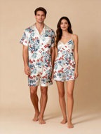 Lightweight Satin Pajamas for Men