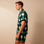 Classic Men Sleepwear in Smooth Satin